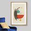Dessin géométrique d'un symbole de chat noir, illustrations de formes d'animaux - peinture à cadre flottant sur toile