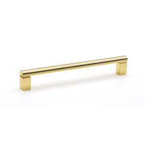 Unlacquered Brass eloise Mission Style Drawer Pulls Kitchen Cabinet  Hardware Patina Brass 
