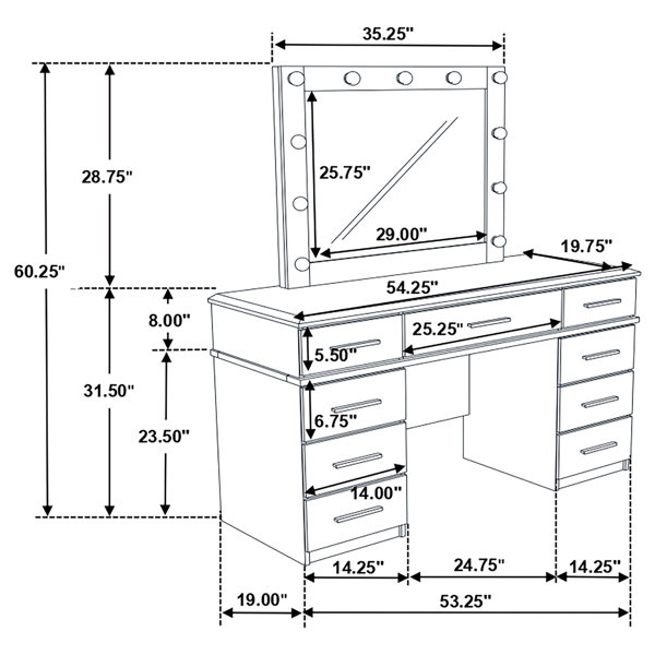 Dimensions du produit