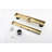 12 Inches Linear Shower Drain, Included Hair Strainer And Leveling Feet-125363919