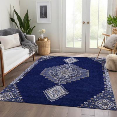 Tapis oriental Guada AMF1014 lavable à la machine de qualité supérieure