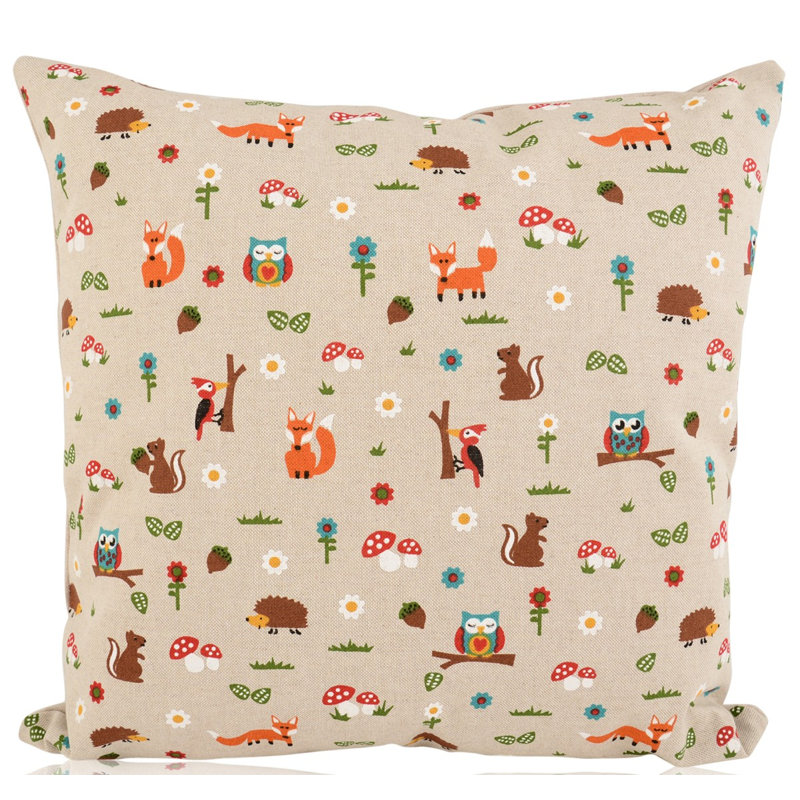 Rainer Animal Print Square Cushion