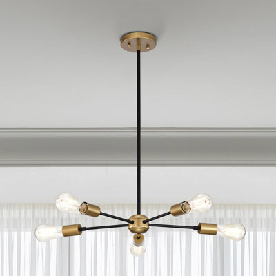 Lustre sphérique Spoutnik à 5 lumières
