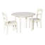 Kirbee Kids 3 Piece Round Play Or Activity Table and Chair Set