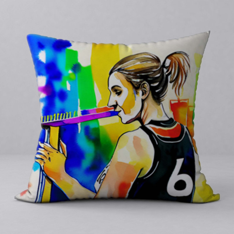 Reversible Throw Pillow