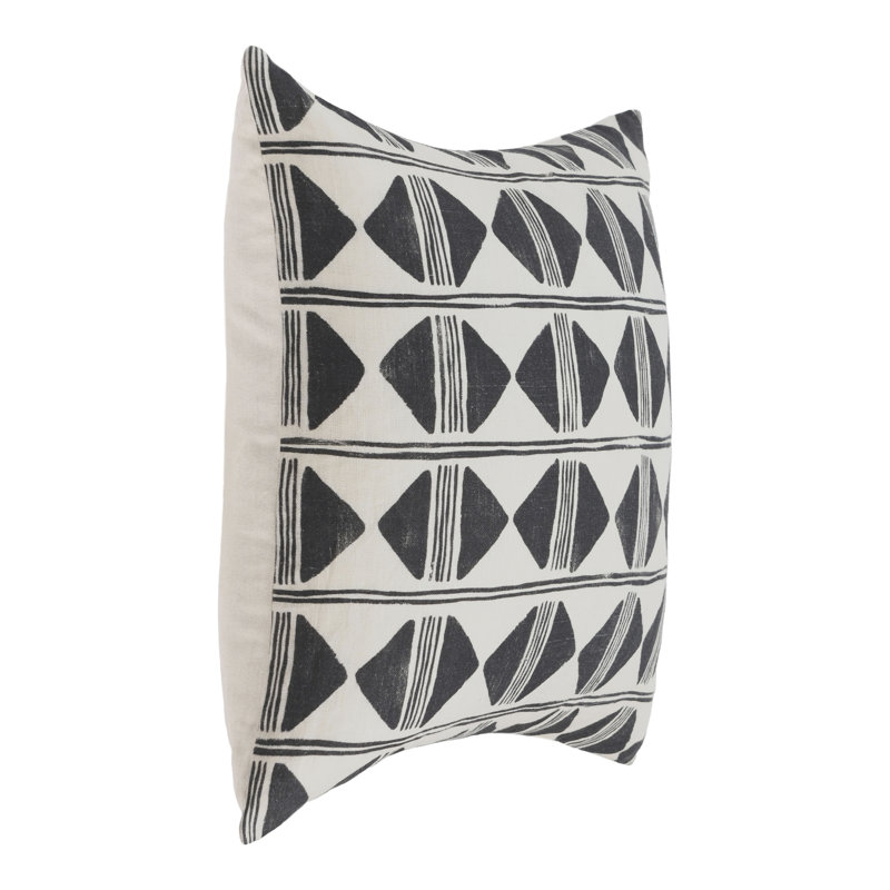 Coussin décoratif en mélange de lin Nubia