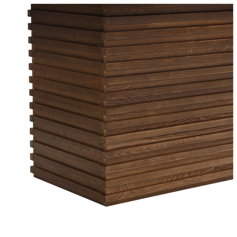 Table de salle à manger Coad, Dark Brown Wood