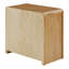 Bruner Solid Wood 85 cm W Chest of 3 Drawers
