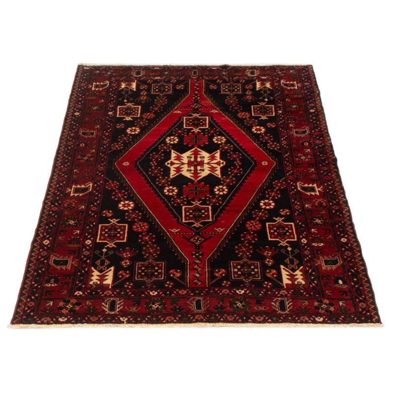 Tapis bleu marine Andelz 4 pi 6 po x 6 pi 9 po
