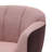 Bolla 26" Two-Tone Upholstered Dining Arm Chair with Solid Ash Wood Legs for Dining Room, Home Office, Vanity chair