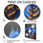 Figurines murales monochromes bleues, Ethereal Dream-1175331105-1175331118
