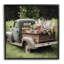 Impression sur toile, "Rurale" avec fleurs sur toile-93920345