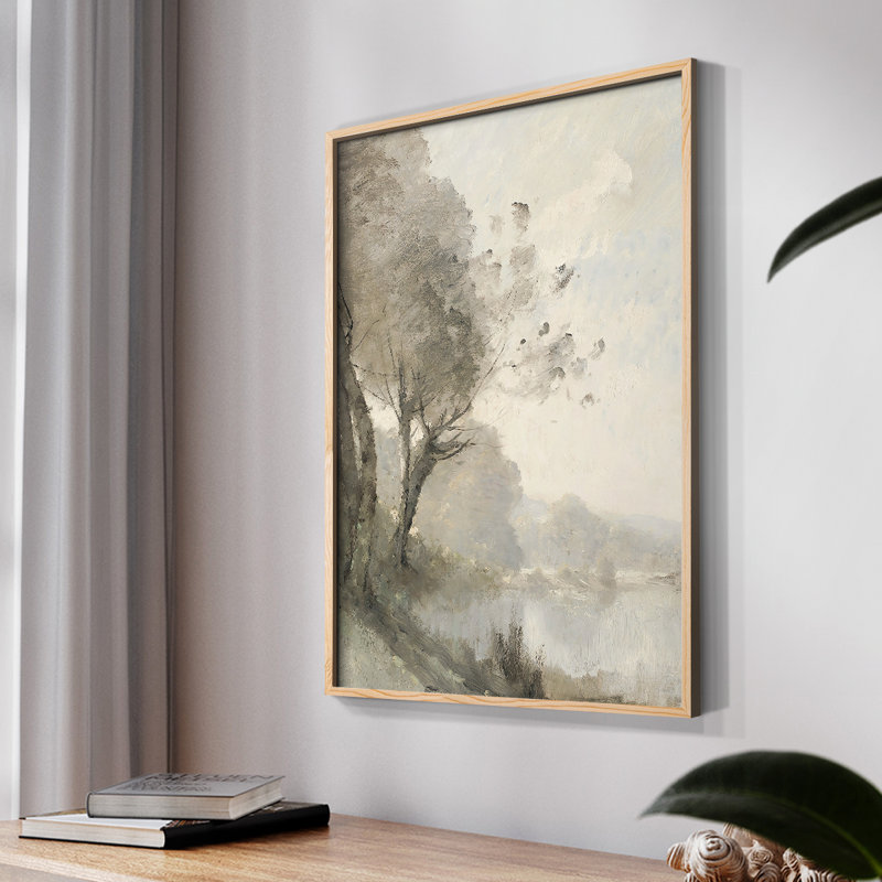 «Vintage Landscape Cxxiv» sur, Naturel, H 14 po x l 11 po