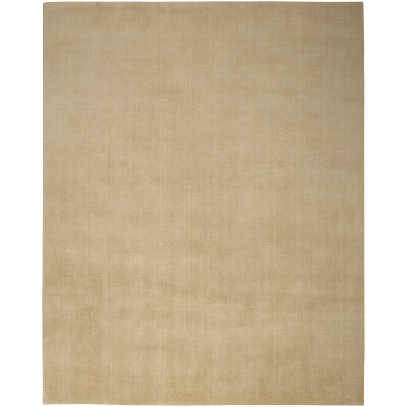 Nourison Plush Cloud 7'9" x 9'9" Camel Modern Indoor Rug, Rectangle 7'9" x 9'9", Camel