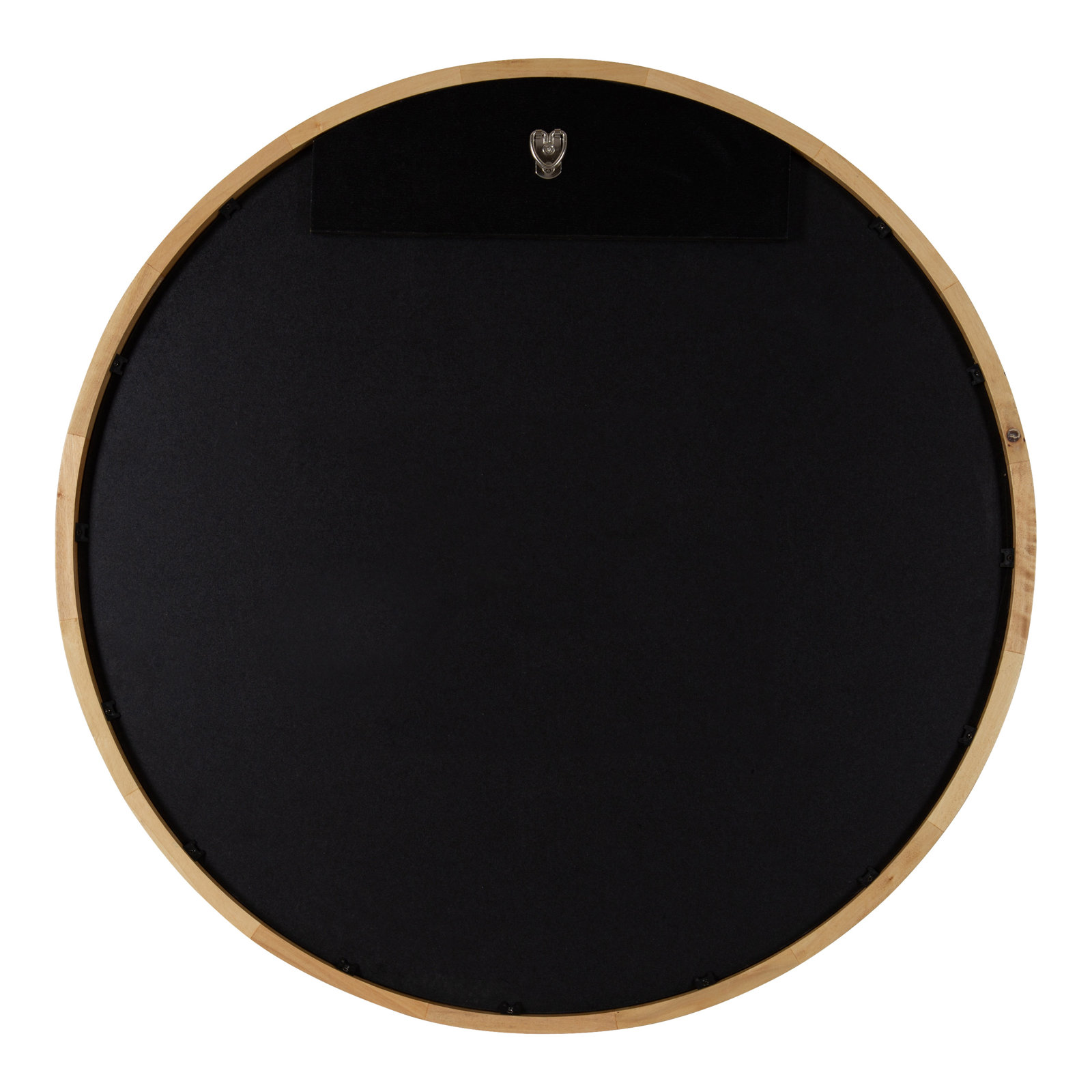 Glover Solid Wood Mirror, 24" x 24", Natural
