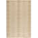 Tapis beige en laine noué à la main