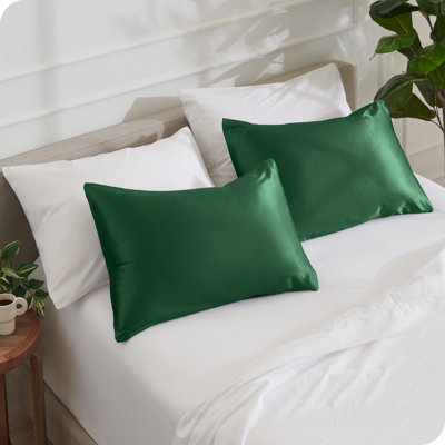 Soft Poly Satin Pillowcase Set