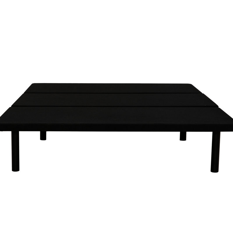 Black Upholstered Twin Platform Bed Frame - For All Types Of Bedrooms, Guest Rooms, Apartments, Dorms Space Saving, Strong Mattress Support, Underbed Storage Easy Assembly Required Size In Upholstery