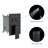 1.8 Gpm Matte Black Dual Shower Head System With Rainfall And Nozzle Handheld Shower, Us Standard Fitting-122420111