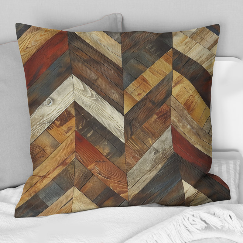 Coussin Brown, H 16 po x l 16 po
