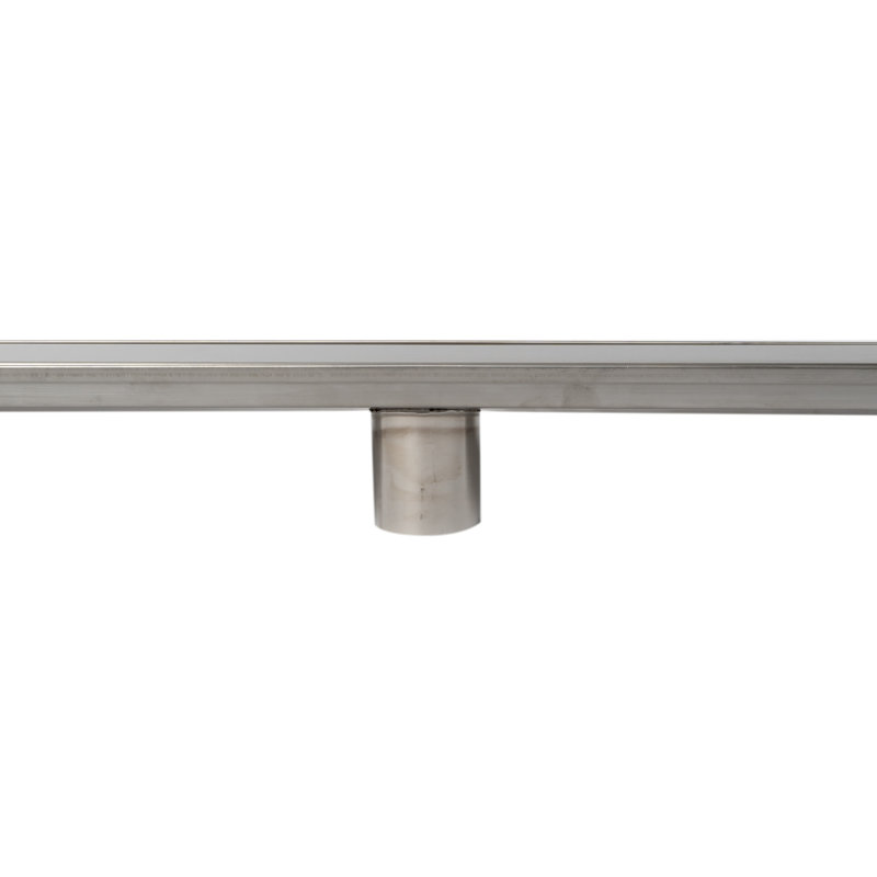 Drain de douche à grille linéaire, Acier inoxydable brossé