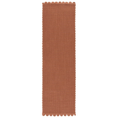 Montauk 323, 85% laine tissée à la main; Tapis rayé 15% coton recyclé