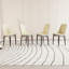 Chaise polyvalente de style Mid-Century - Dossier incurvé, confort ergonomique pour la maison-519031353-519031297