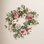 24" Handcrafted Leafage and Peony Easter Wreath