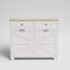 Armoire à déchets à double inclinaison 20 gallons Seaside (poubelle non incluse)-106900171