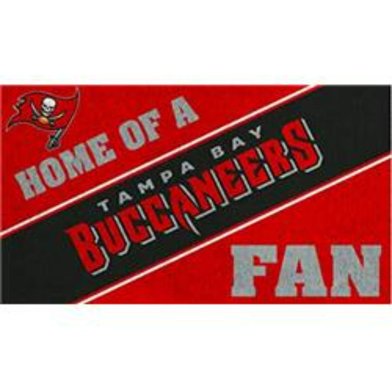 Paillasson NFL Home of a Fan Team, Buccaneers de Tampa Bay