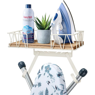 Ironing Board Holder Wall Mount ， Laundry Room Iron And Ironing Board Hanger Laundry Room Decor Organization And Storage