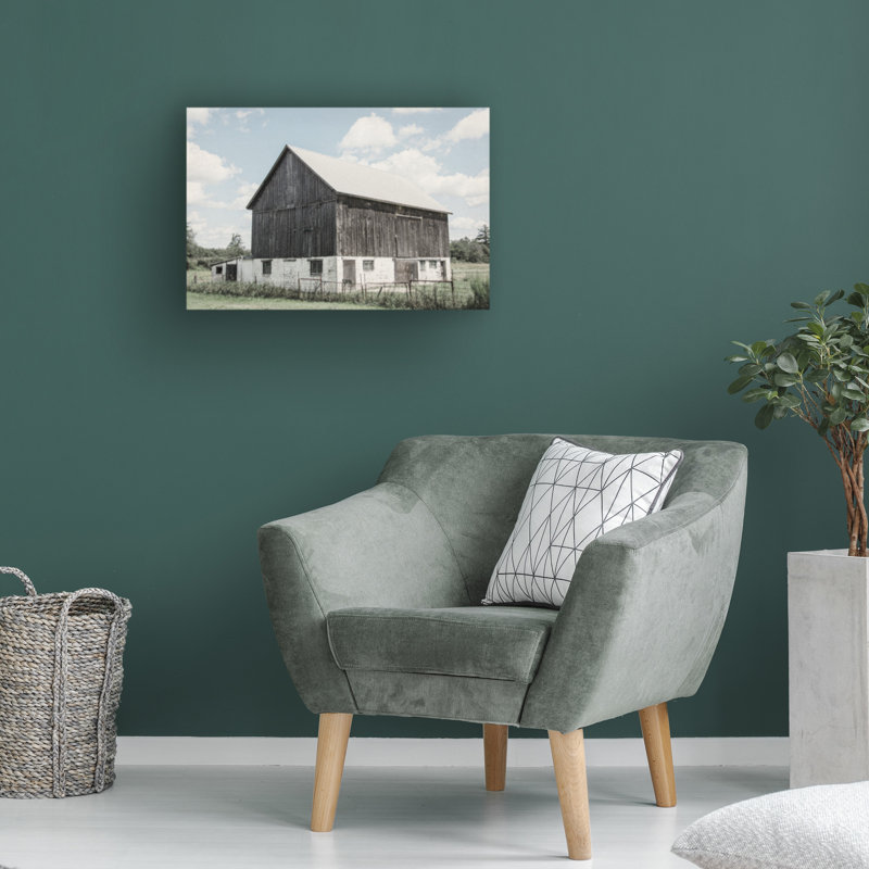 Art sur toile Elizabeth Urquhart «Weathered IV», H 30 po x l 47 po x P 2 po