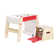 Kids 2 Piece Square Arts And Crafts Table and Chair Set