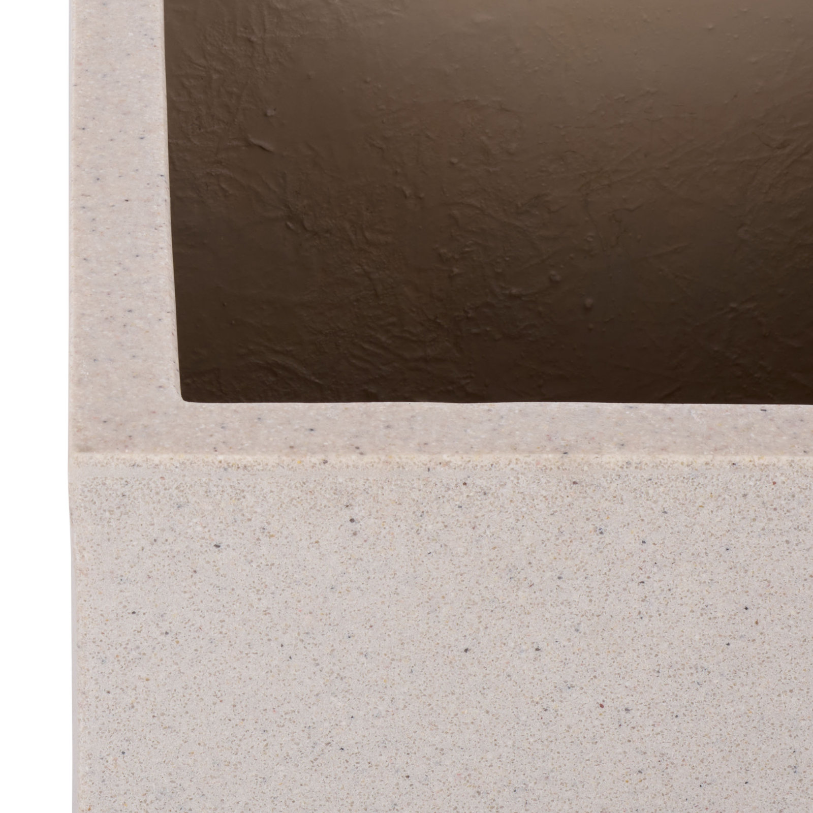 20" Pot Planter, Beige