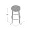 Bruce Swivel Counter Stool with Metal Frame-98086196