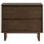 Table de chevet 2 tiroirs Hemlock