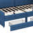Twin Size L Shaped Daybed With 2 Storage Drawers, Corduroy Upholstered Daybed, Wooden Bed Frame, Corduroy Sofa Bed-760428083
