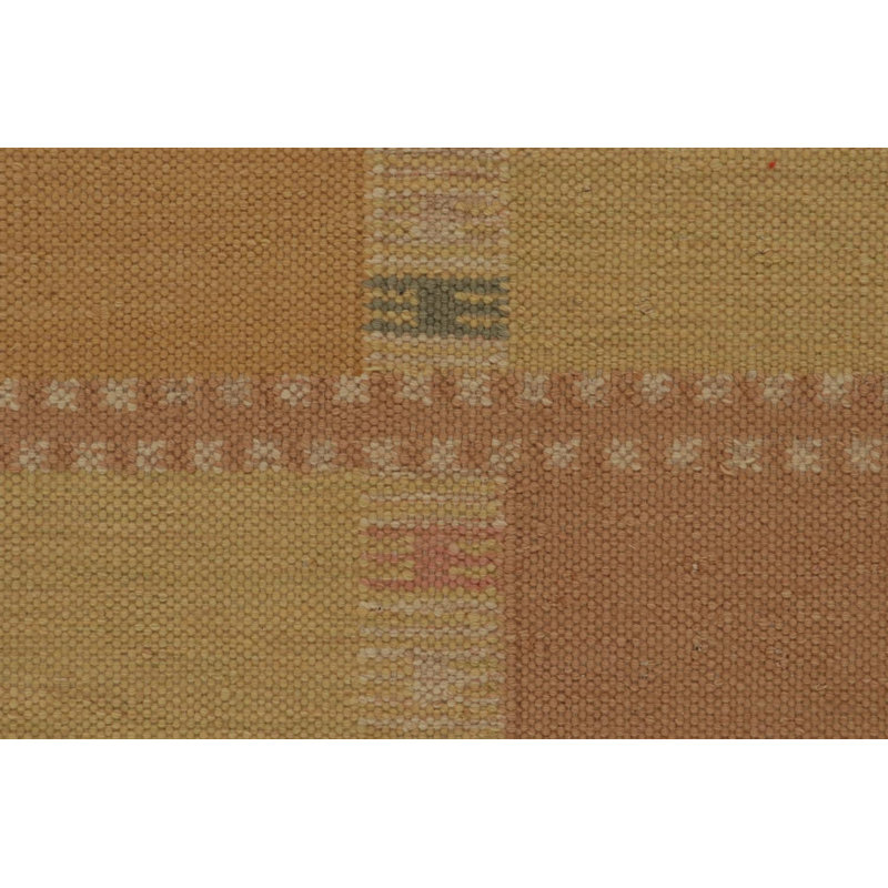 Scandinavian Wool Geometric Area Rug, Rectangle 8' x 10'