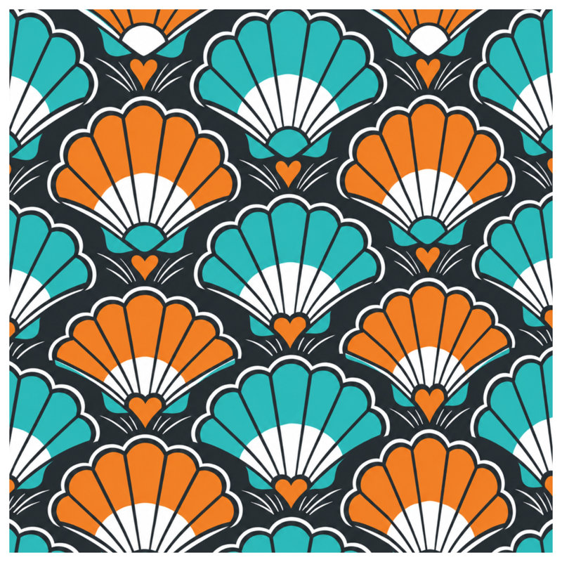 Rideaux de fenêtre Art Deco, Blockout, 50 po x 92 po - 1 panneau