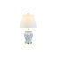 Lampe standard bleue / blanche 22,25 po Kinton