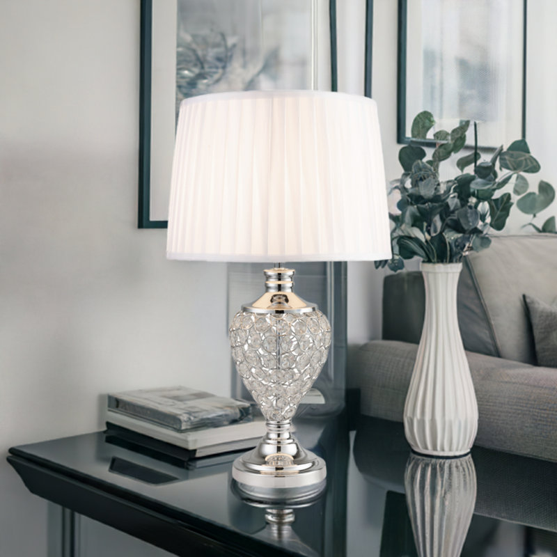 Sleaford 58cm Crystal Beaded Table Lamp