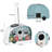 Bird Houses For Outside Decorative With 10 Leds Solar String Lights Humming Bird Houses