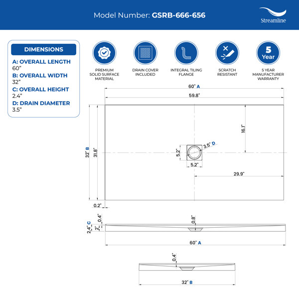 Dimensions du produit