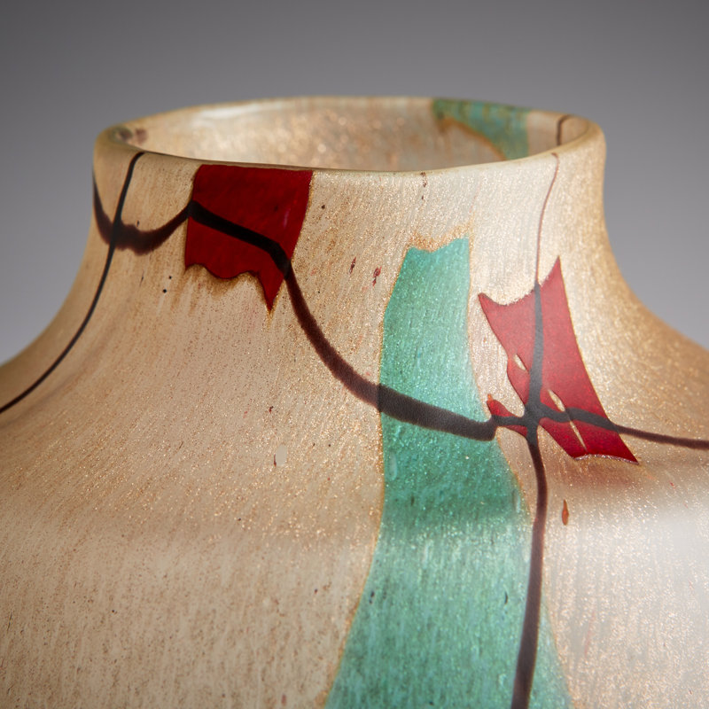 Cuzco Handcrafted Glass Table Vase