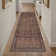 Vintage Full Pattern Washable Area Rug With Non Slip Backing