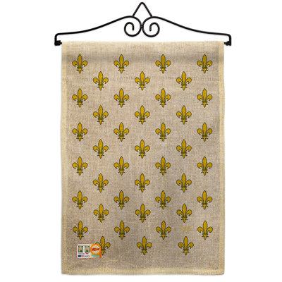 Double Sided 18.5'' H x 13'' W Polyester Garden Flag
