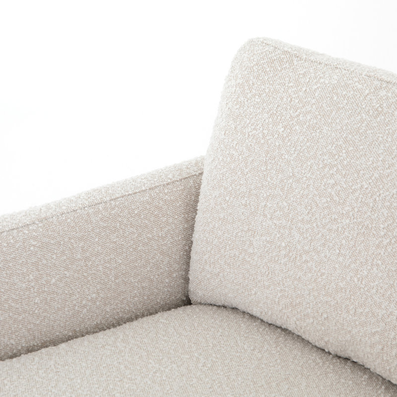 Vanna Armchair, Knoll Natural, Aged Bronze