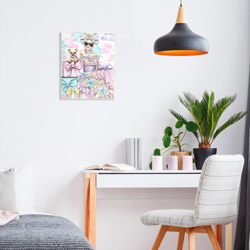Plaque murale «Fashion Ribbon», par Jess Stempel