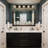 Modern Farmhouse Dimmable Bathroom Vanity Light with Seeded Glass and One-Piece Backplate-928693142-887759154