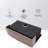 33 Rose Gold Farmhouse Sink - 33*21*10 Inch Kitchen Sink Stainless Steel 16 gauge Apron Front Kitchen Sink